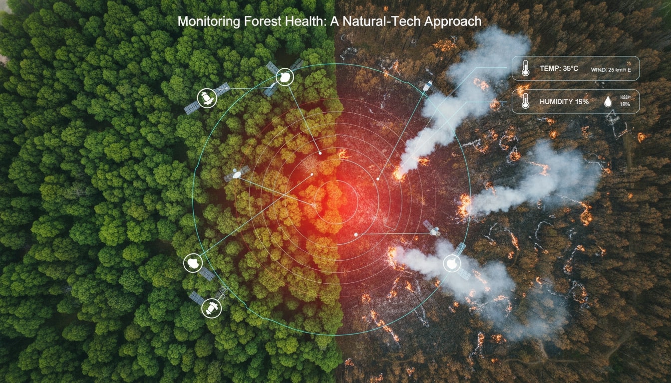 Imagen satelital de incendios en la Amazonia tomada por la NASA.